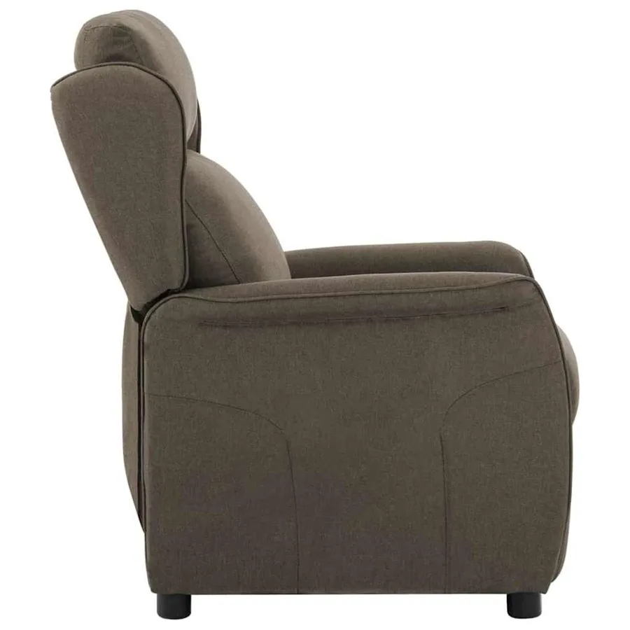 Fauteuil inclinable Taupe 66.5 x 94 x 101.5 cm Polyester - 3