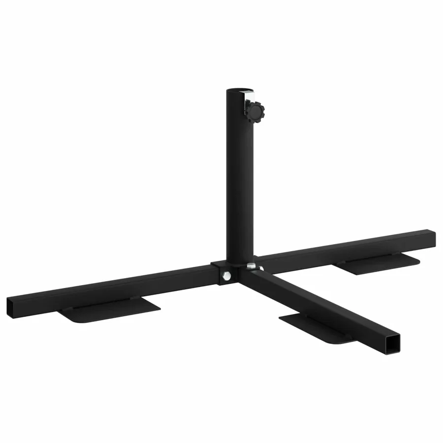 Cadre de Base de Parasol Demi Noir Acier for 32-38 mm Pole - 2