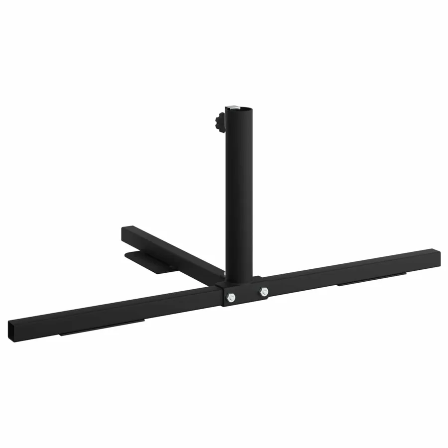 Cadre de Base de Parasol Demi Noir Acier for 32-38 mm Pole - 6