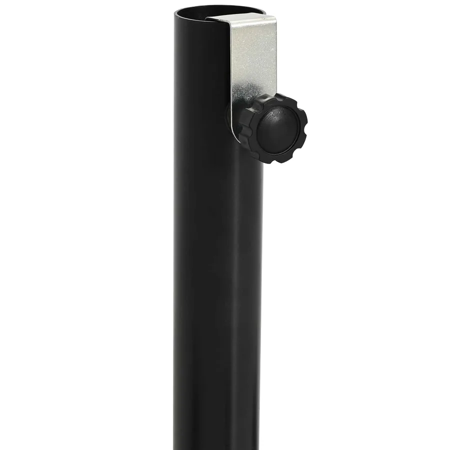 Cadre de Base de Parasol Demi Noir Acier for 32-38 mm Pole - 8