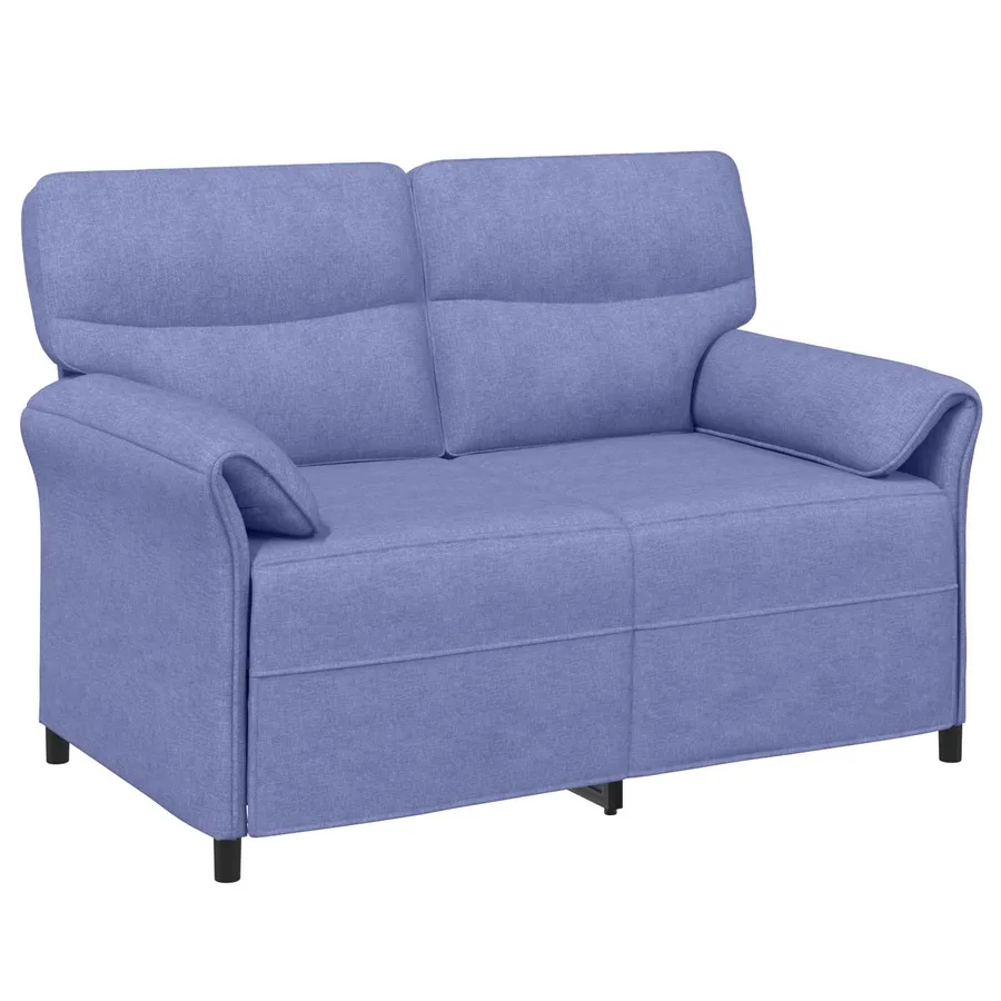 Canapé 100% polyester, cadre en métal, MDF, Contreplaqué - 2