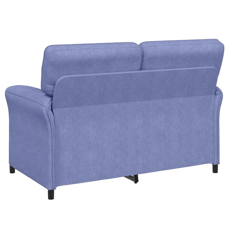 Canapé 100% polyester, cadre en métal, MDF, Contreplaqué - 5
