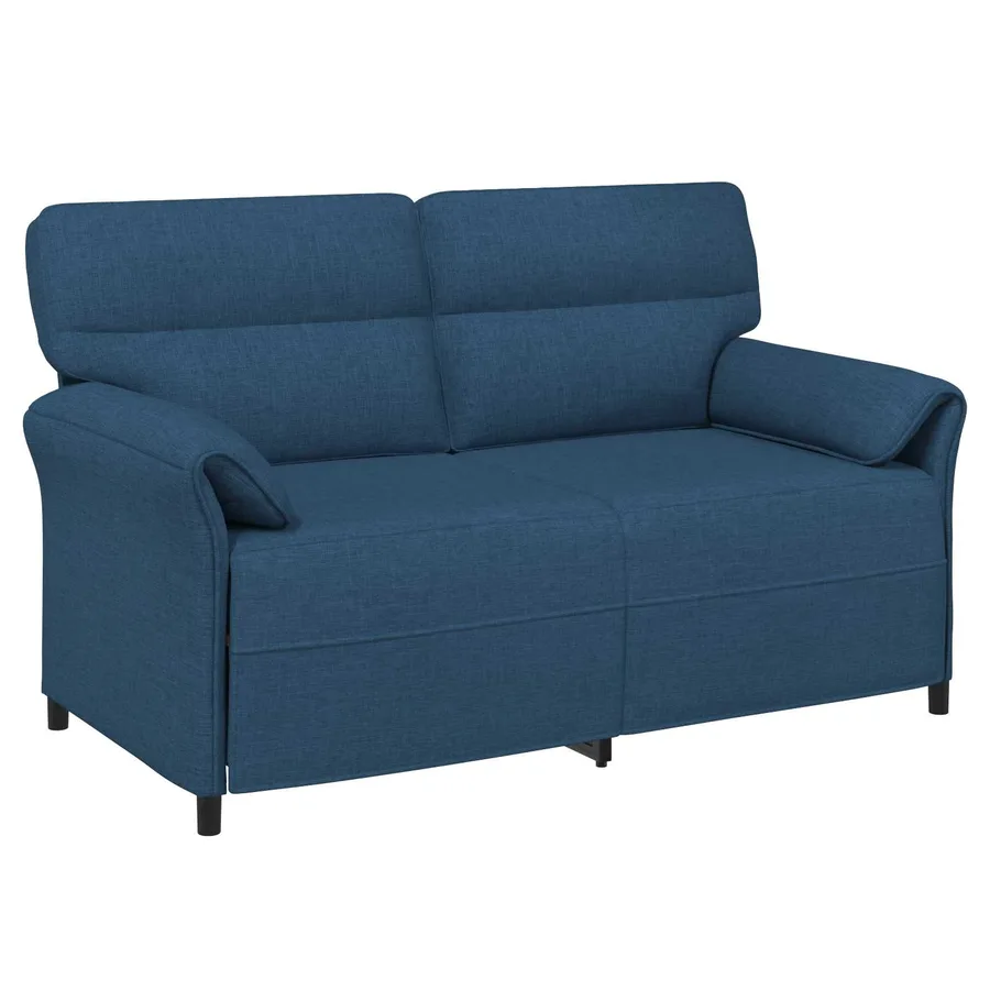 Canapé 100% polyester, cadre en métal, MDF, Contreplaqué - 2