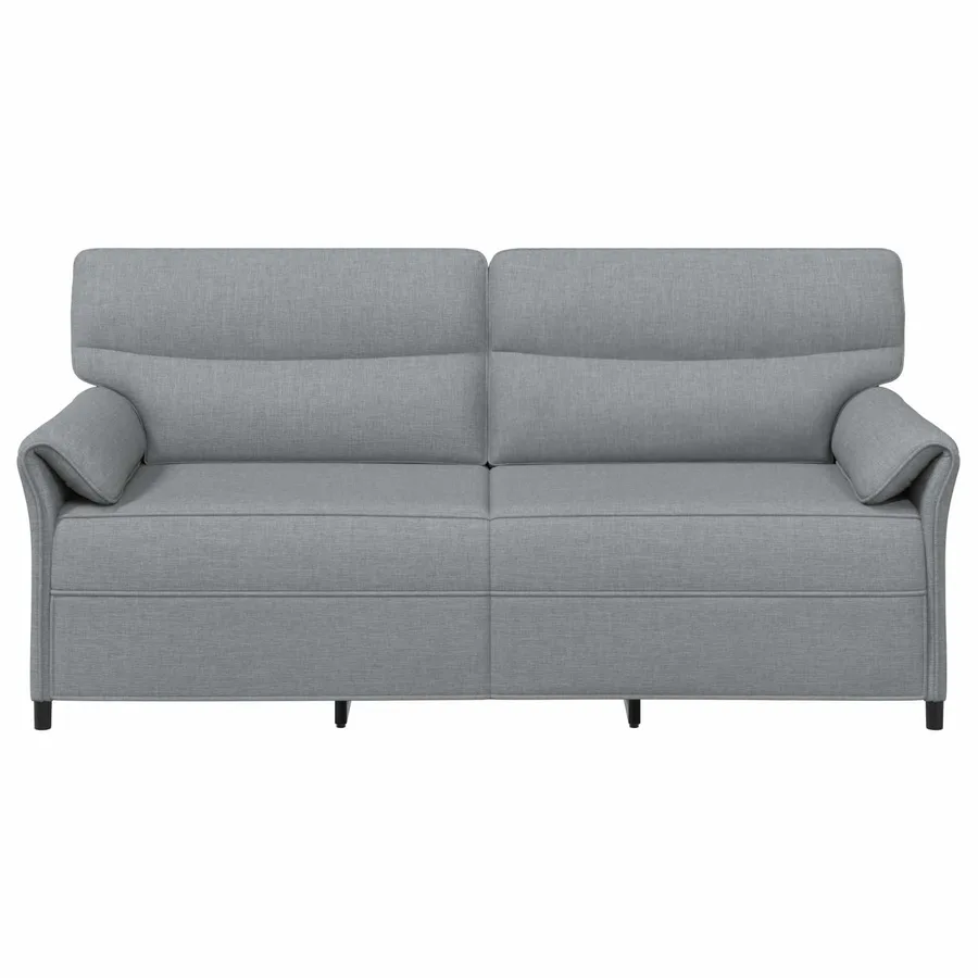 Canapé 100% polyester, cadre en métal, MDF, Contreplaqué - 3