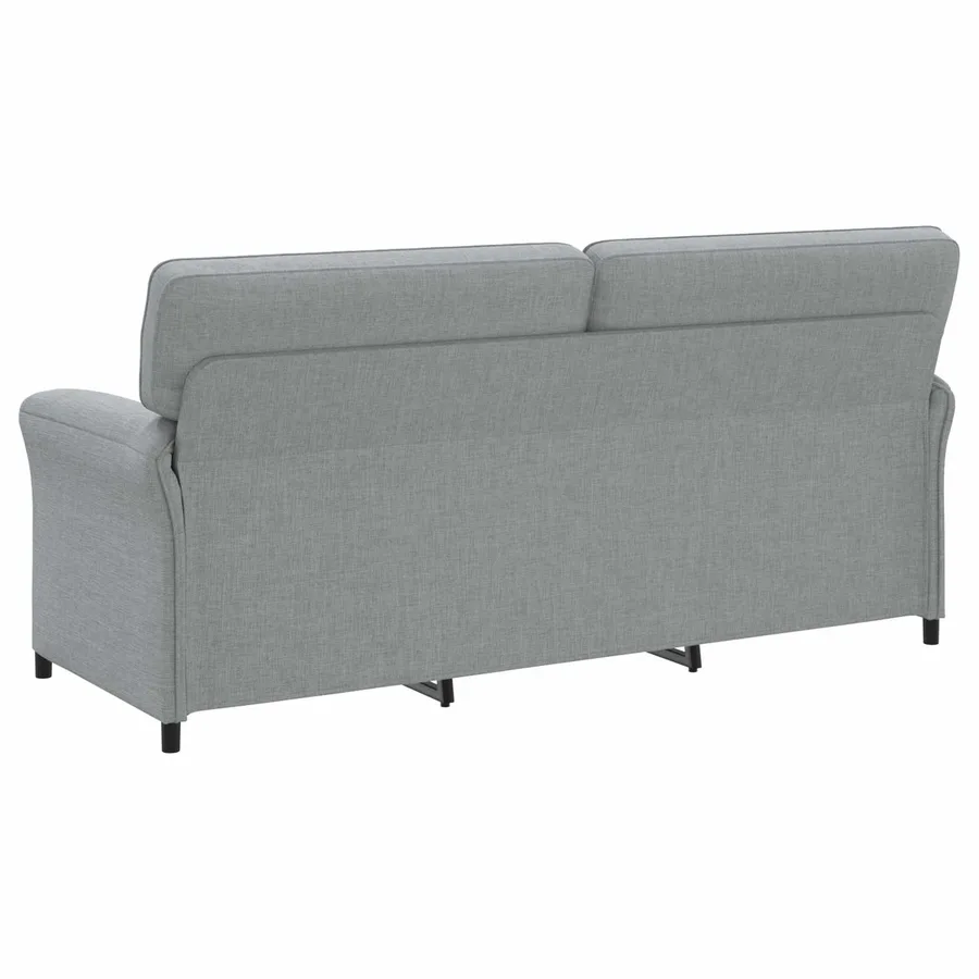Canapé 100% polyester, cadre en métal, MDF, Contreplaqué - 5