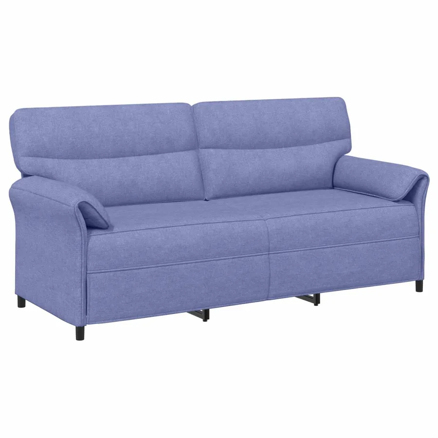 Canapé 100% polyester, cadre en métal, MDF, Contreplaqué - 2