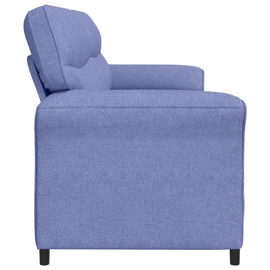 Canapé 100% polyester, cadre en métal, MDF, Contreplaqué - 4