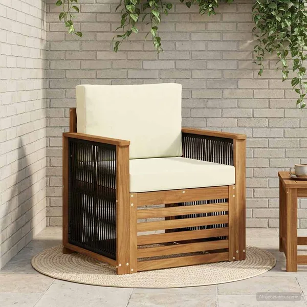 Sofa de milieu extérieur Naturel