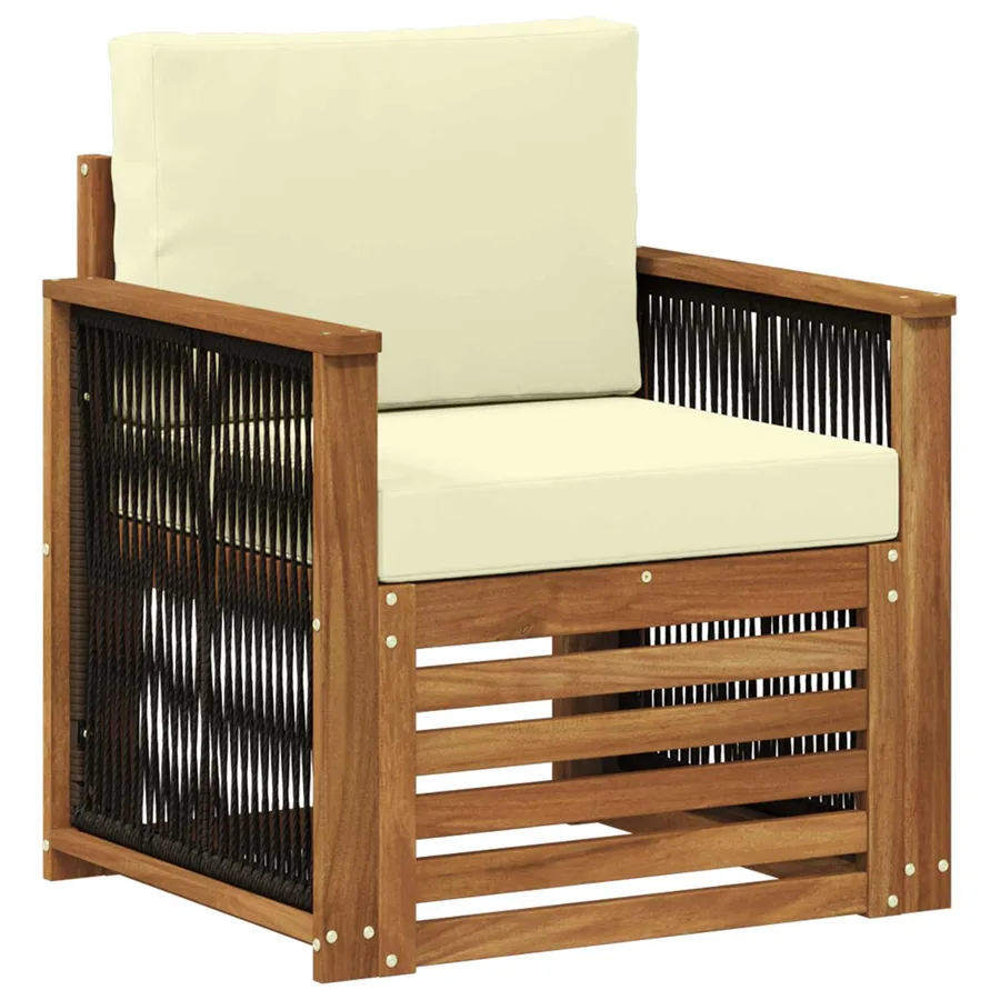 Sofa de milieu extérieur Naturel - 2