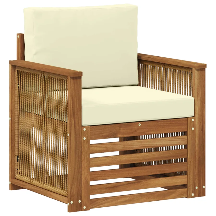 Sofa de milieu extérieur Naturel - 2