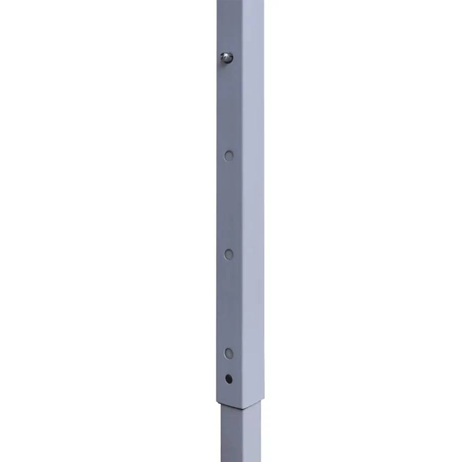 Tente de réception pliable avec 4 parois 2x2 m Acier Anthracite - 8