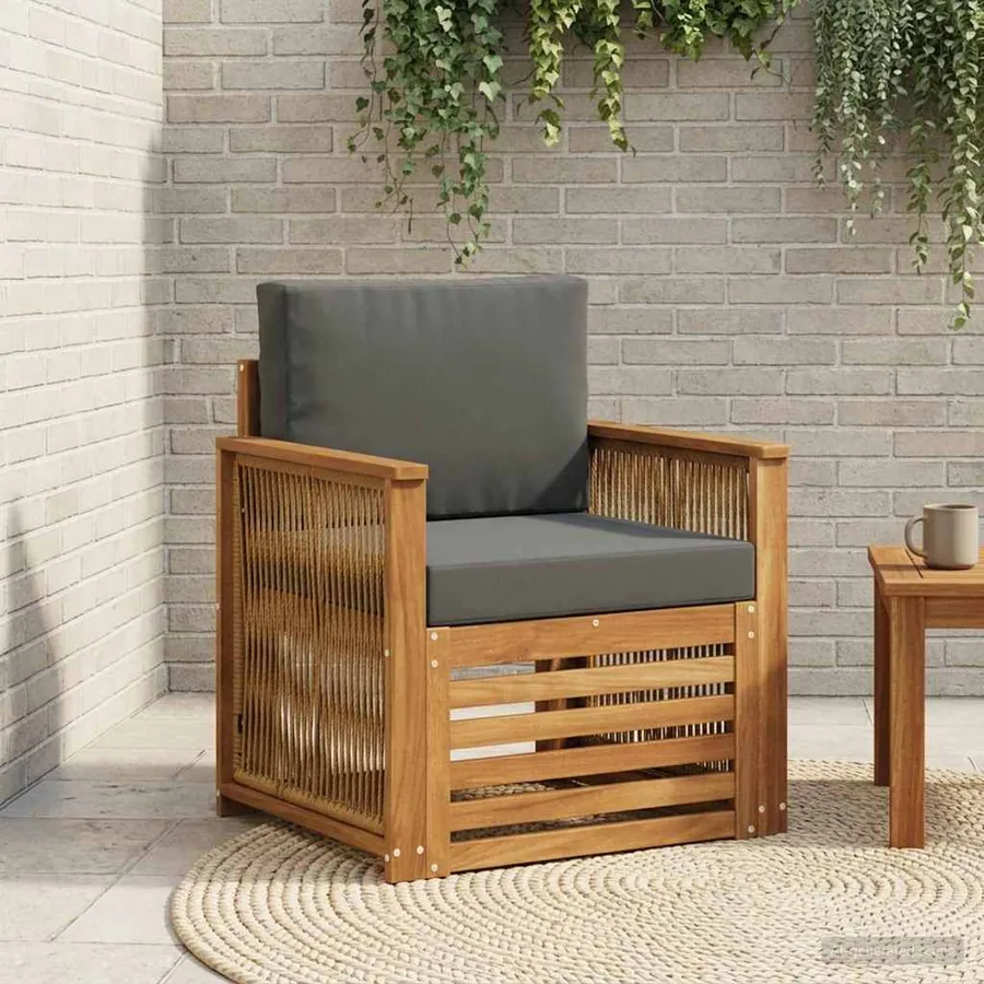 Sofa de milieu extérieur Naturel