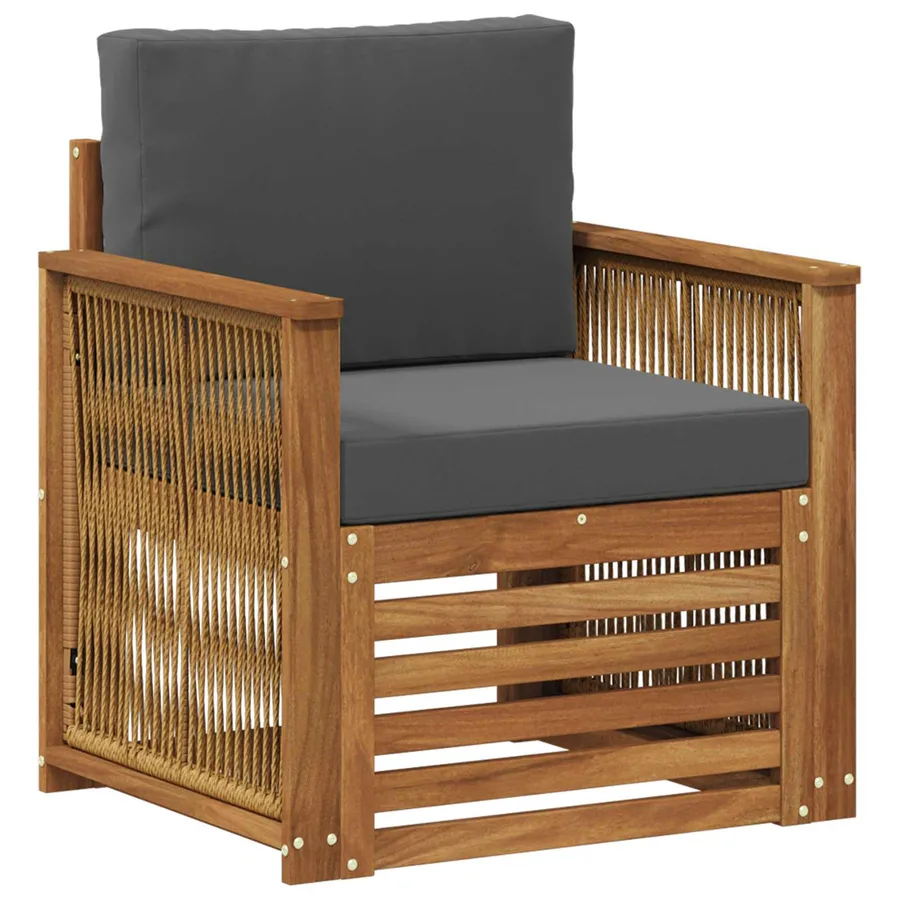 Sofa de milieu extérieur Naturel - 2