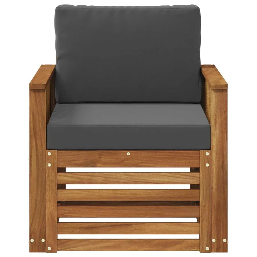 Sofa de milieu extérieur Naturel - 3