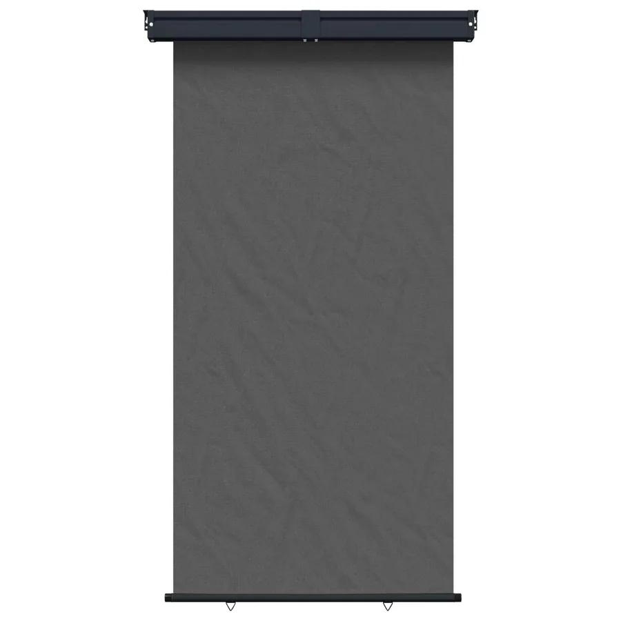 Store latéral de balcon 170 x 250 cm 100% polyester fer acier