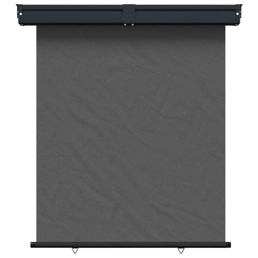 Store latéral de balcon 170 x 250 cm 100% polyester fer acier - 2
