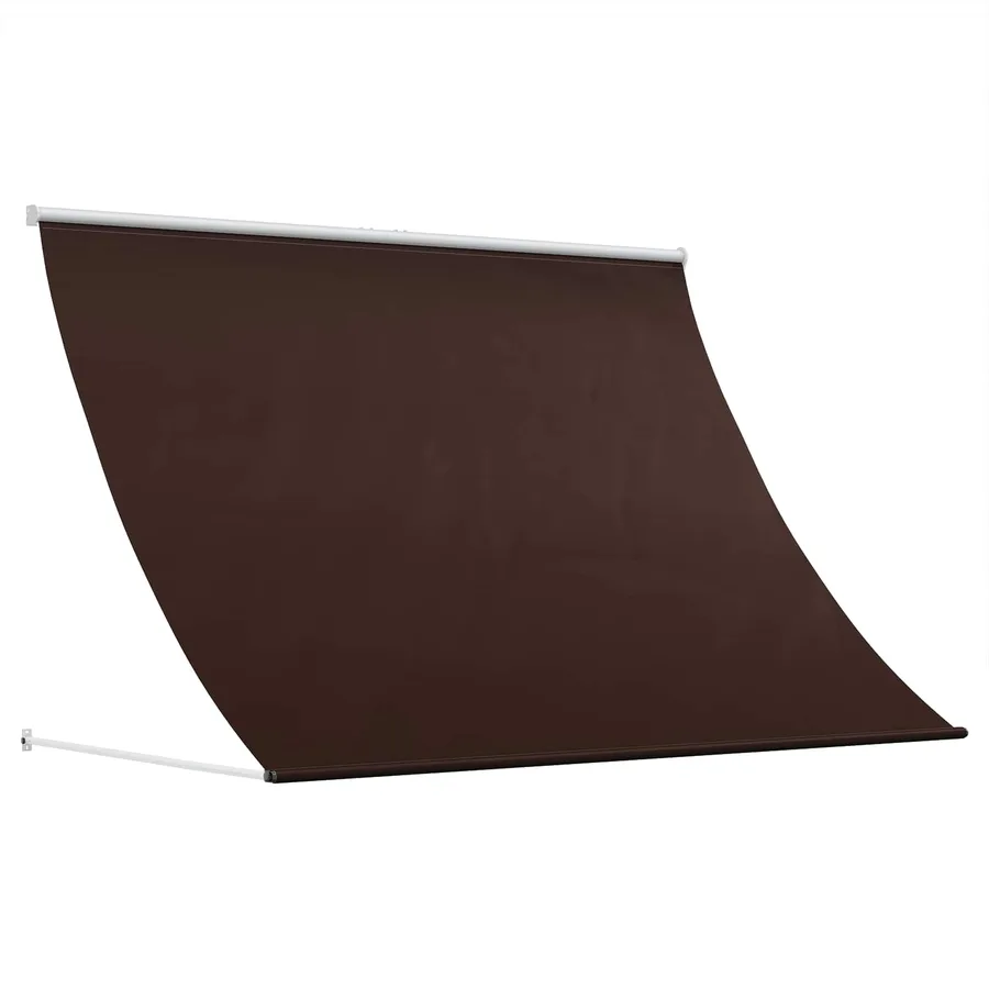 Auvent Marron 350 x 150 cm - 2