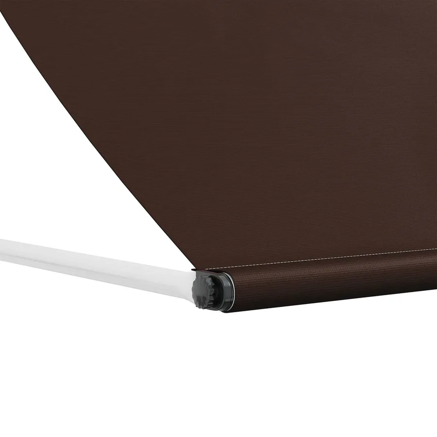 Auvent Marron 350 x 150 cm - 5