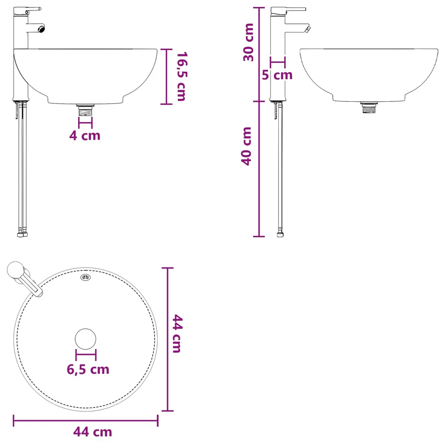 Ensemble d'armoire de salle de bain 4 pc Chêne artisanal - 16