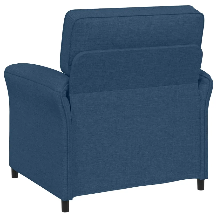 Canapé 100% polyester, cadre en métal, MDF, Contreplaqué - 5
