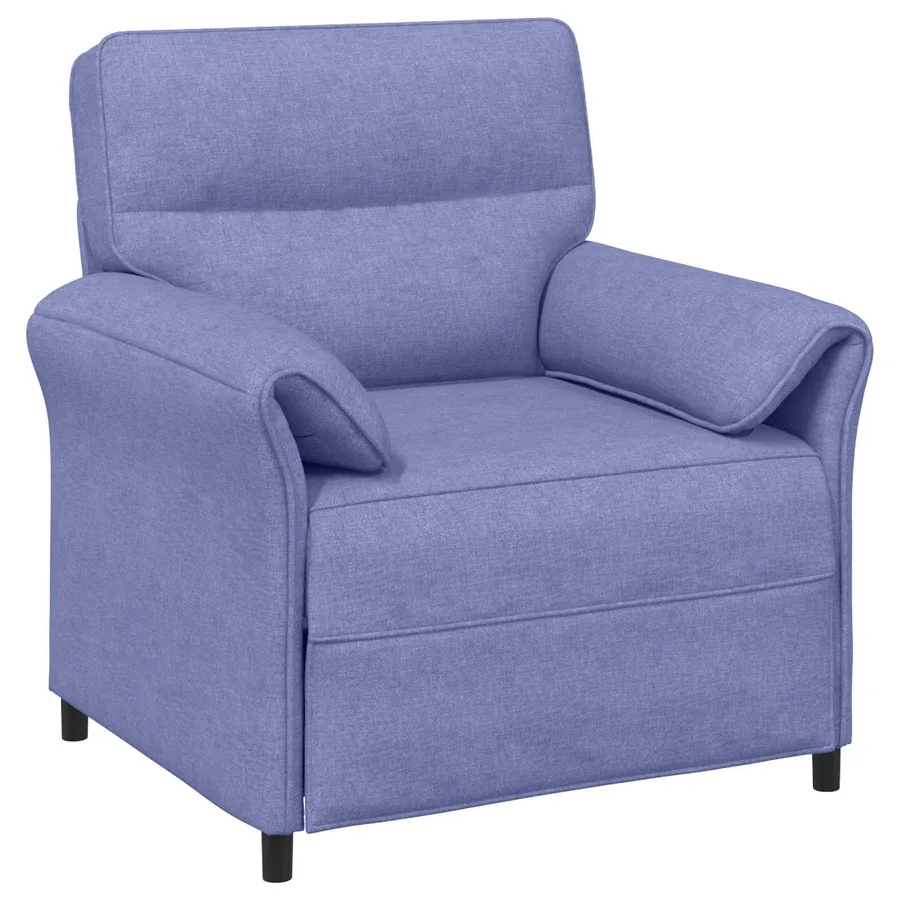 Canapé 100% polyester, cadre en métal, MDF, Contreplaqué - 2