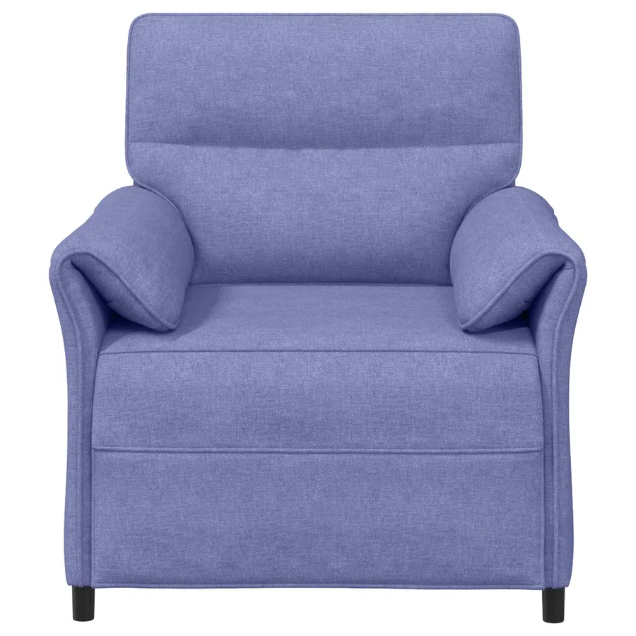 Canapé 100% polyester, cadre en métal, MDF, Contreplaqué - 3