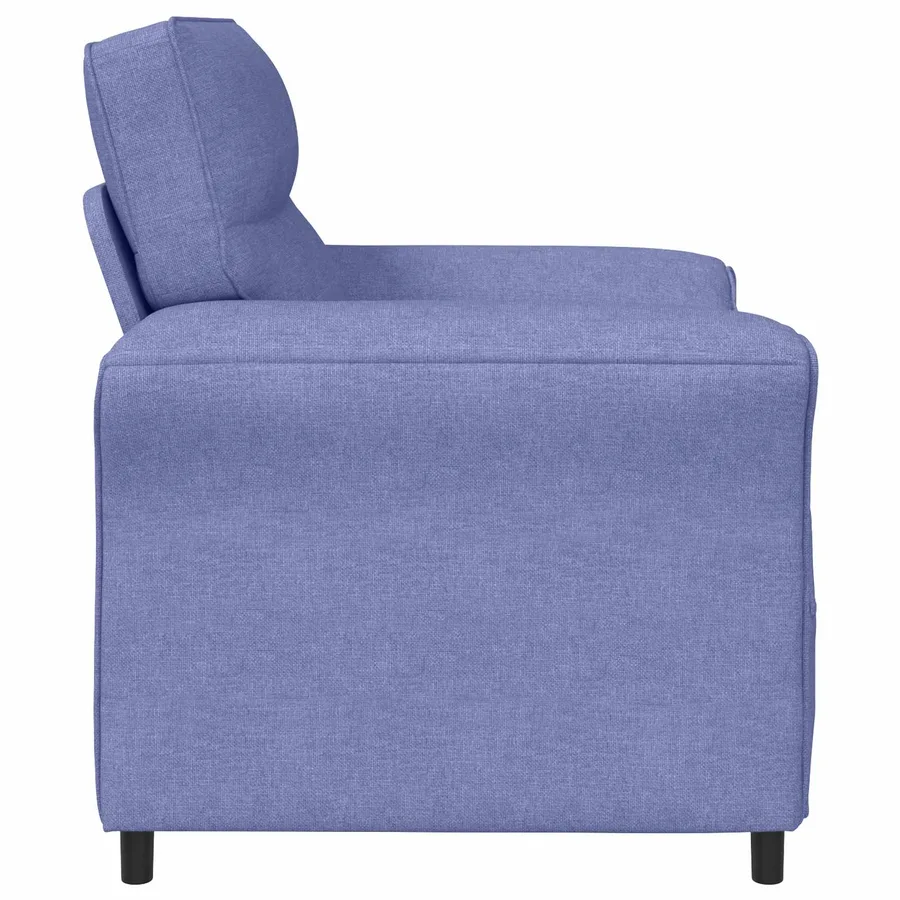 Canapé 100% polyester, cadre en métal, MDF, Contreplaqué - 4