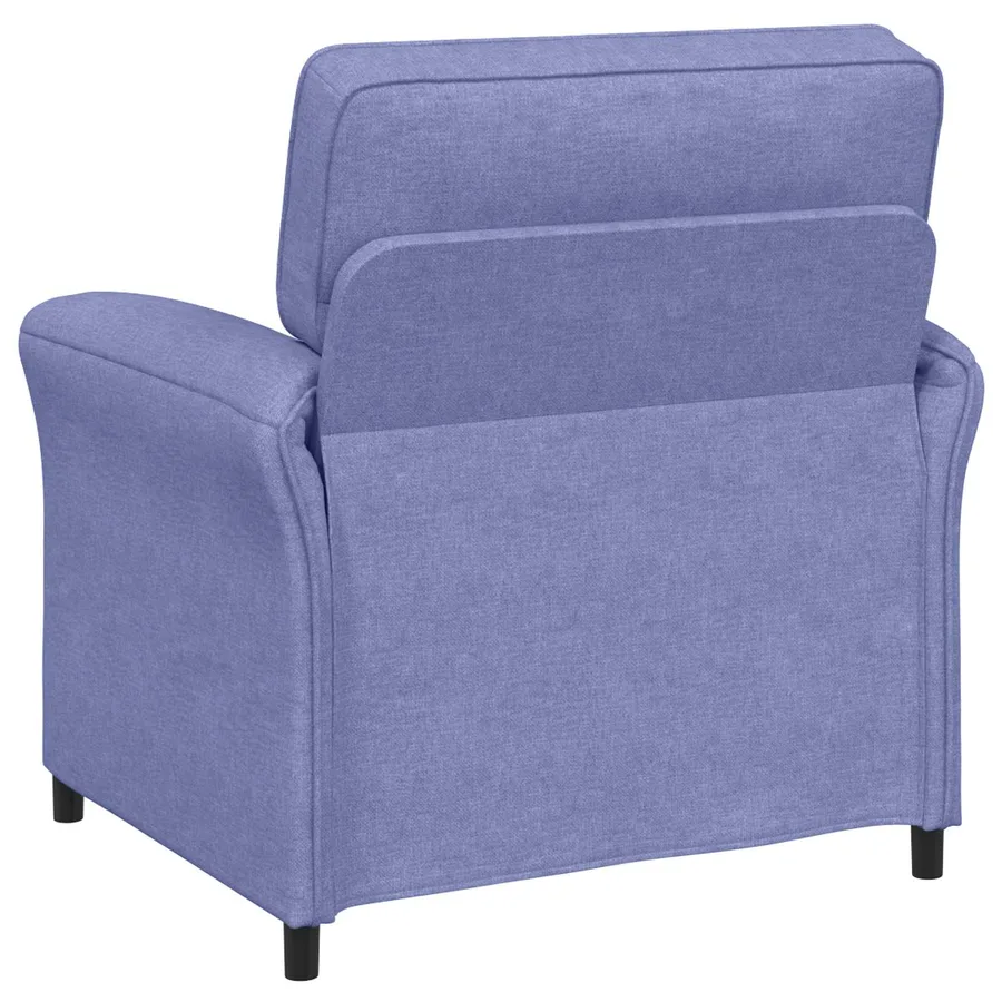 Canapé 100% polyester, cadre en métal, MDF, Contreplaqué - 5