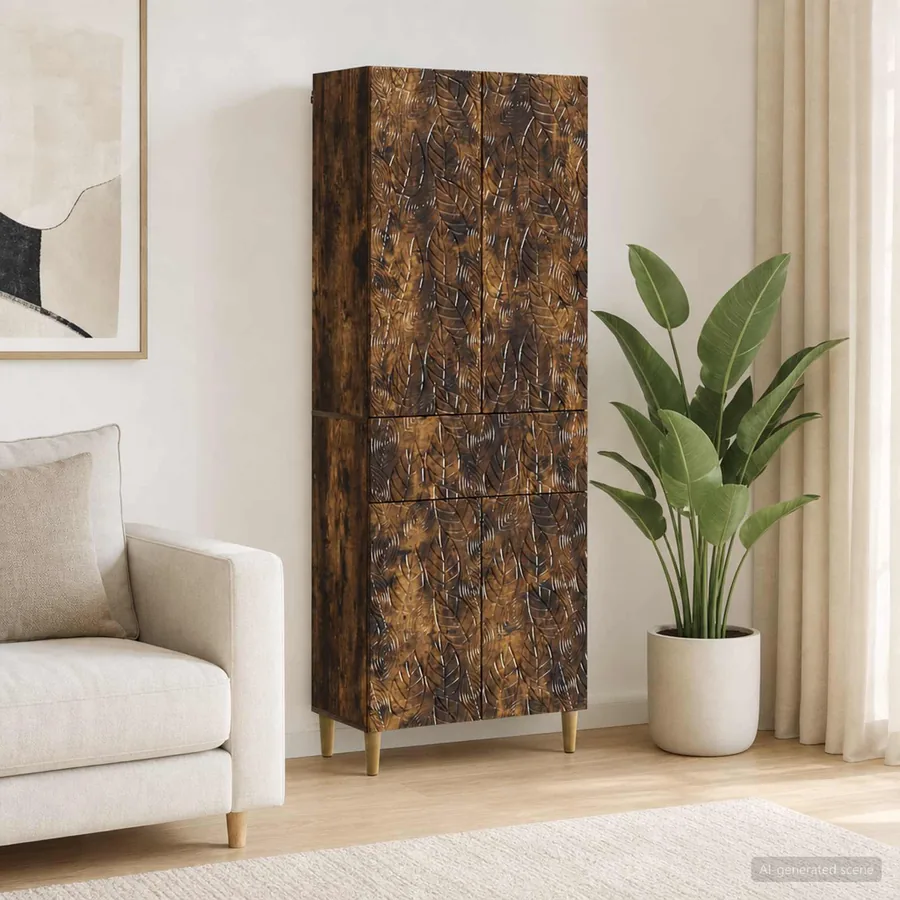 Ensemble de Meubles 2 pcs Bois d'ingénierie