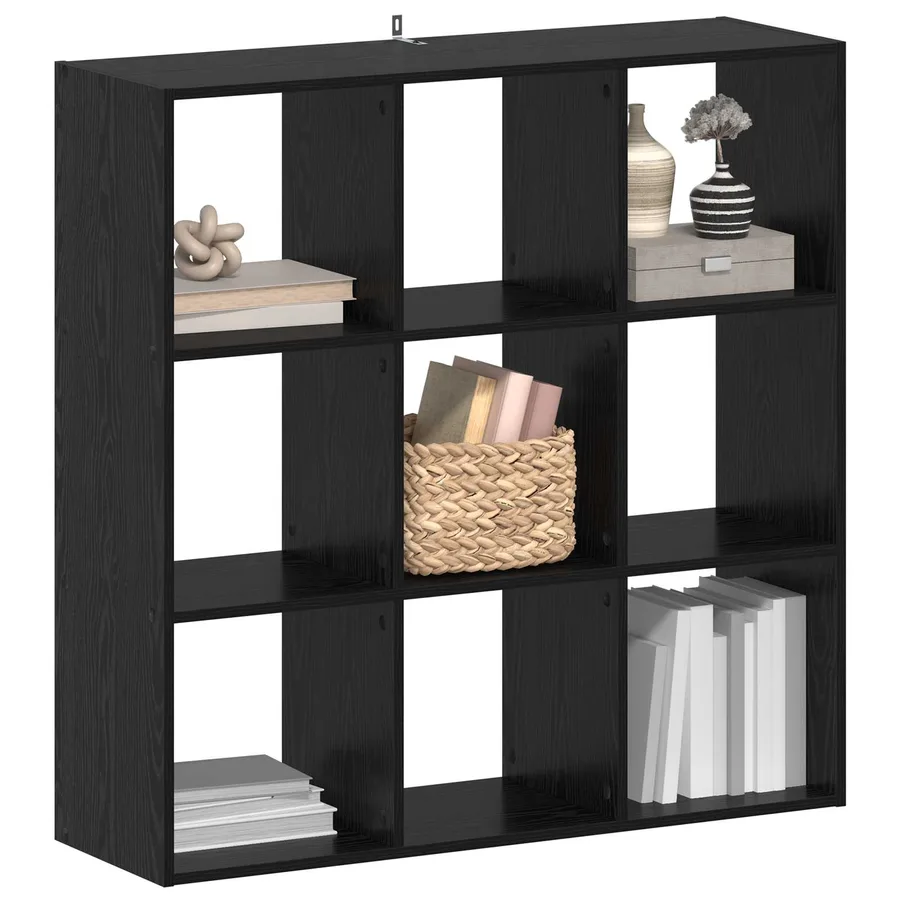 Bibliothèque Chêne noir 102 x 32 x 102 cm - 3