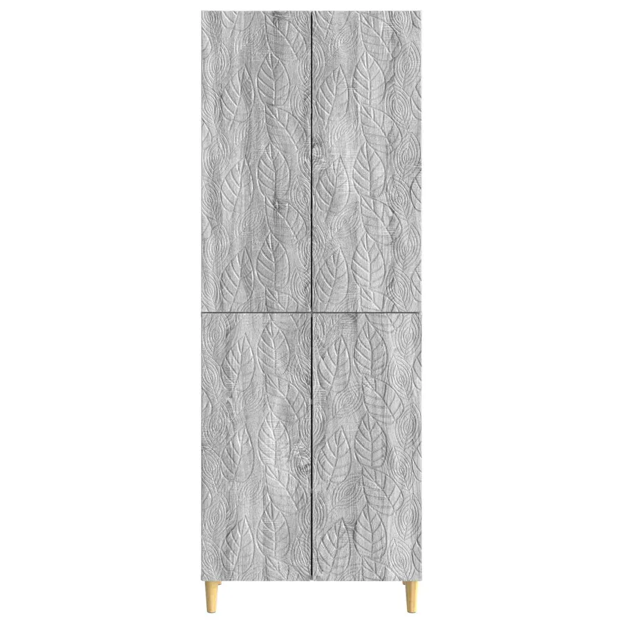 Ensemble de Meubles 2 pcs Sonoma gris Bois d'ingénierie - 5