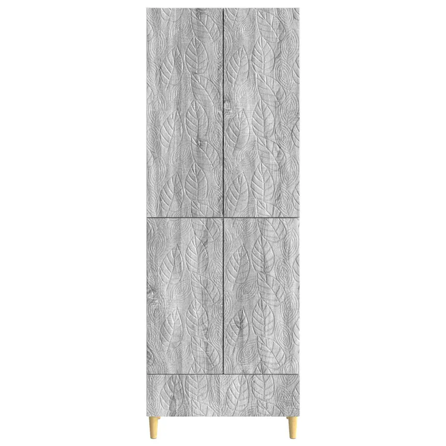 Ensemble de Meubles 2 pcs Sonoma gris Bois d'ingénierie - 5