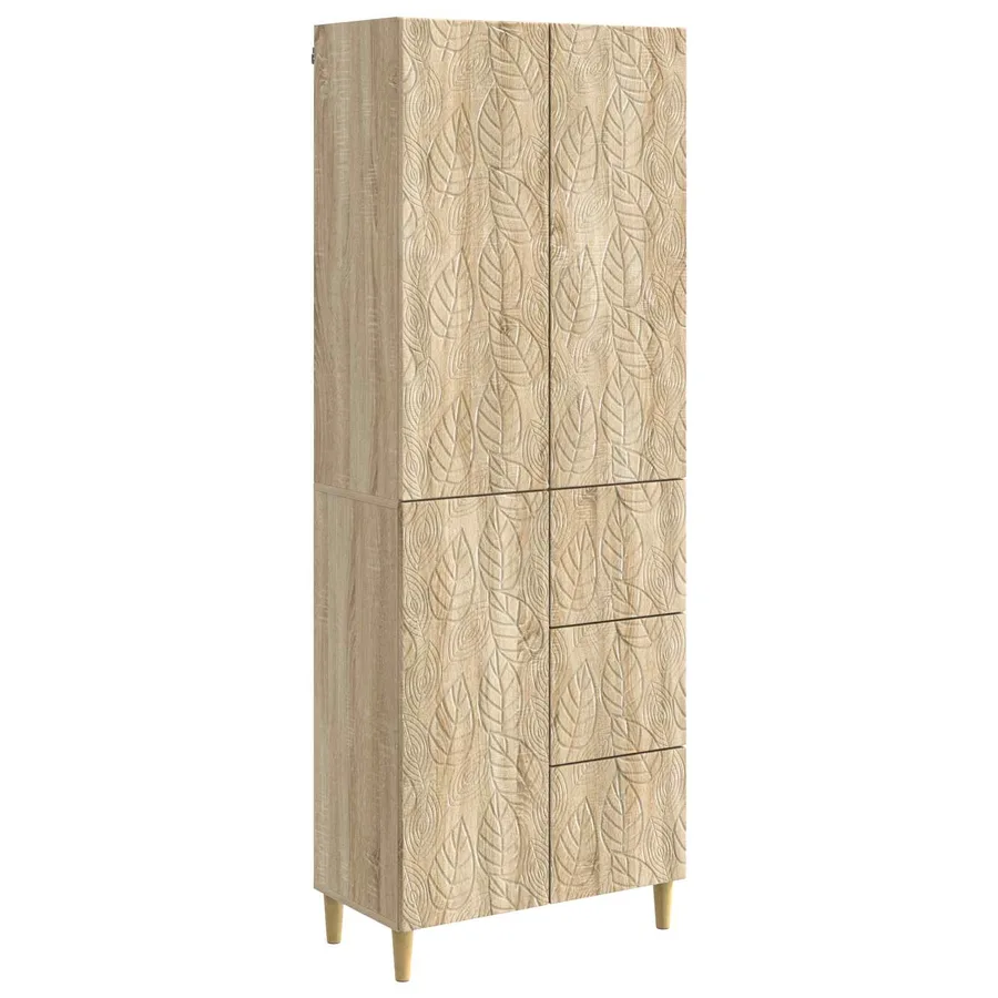 2 pcs Chêne Sonoma - 2