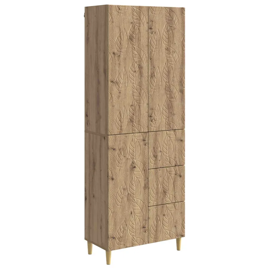 2 pc Chêne artisanal - 2