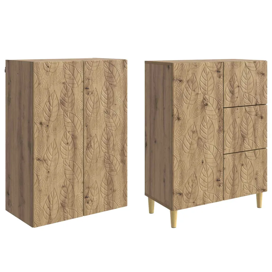 2 pc Chêne artisanal - 4