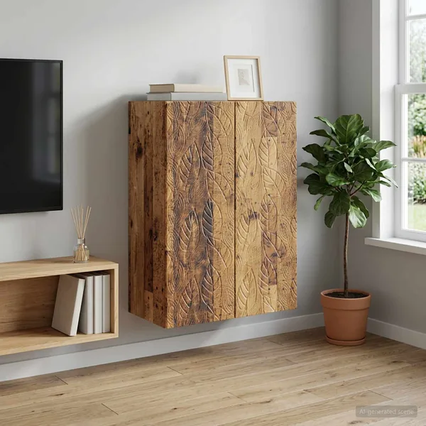 Armoire Murale Bois ancien 66 x 34,5 x 90 cm Bois d'ingénierie
