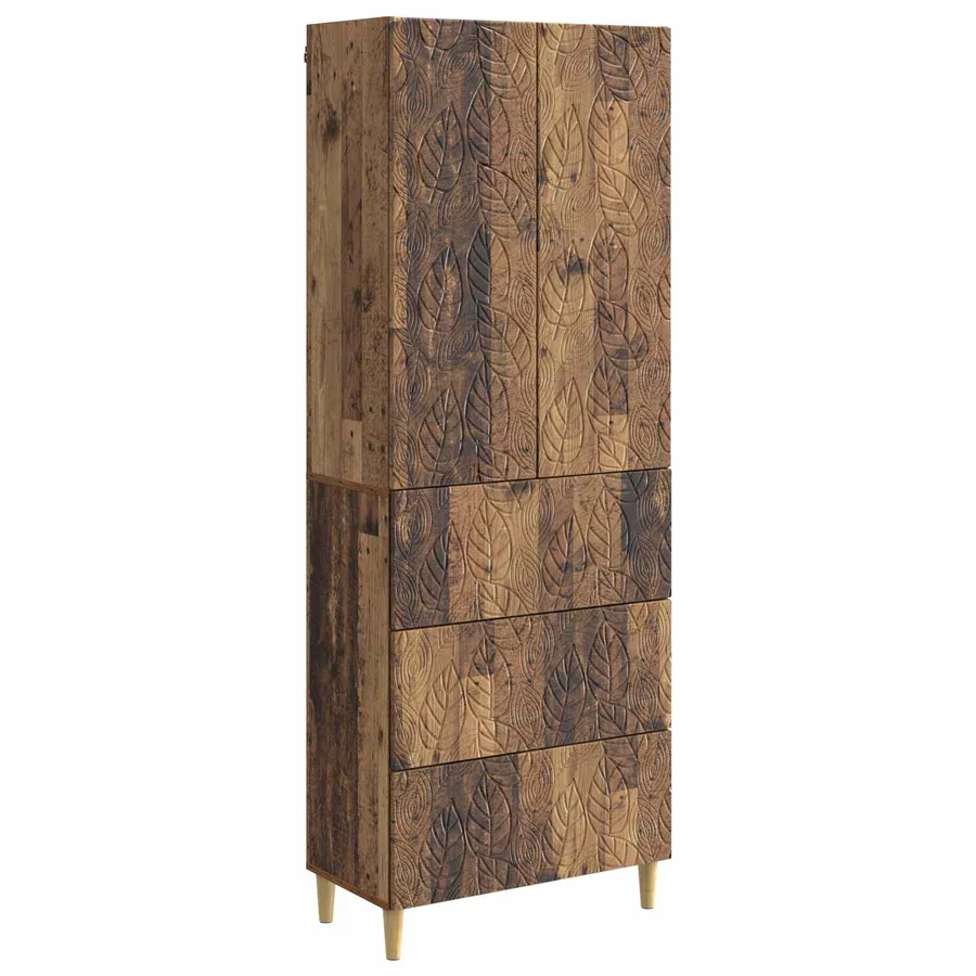 Ensemble de Meubles 2 pcs Bois ancien 66 x 34,5 x 90 cm - 2