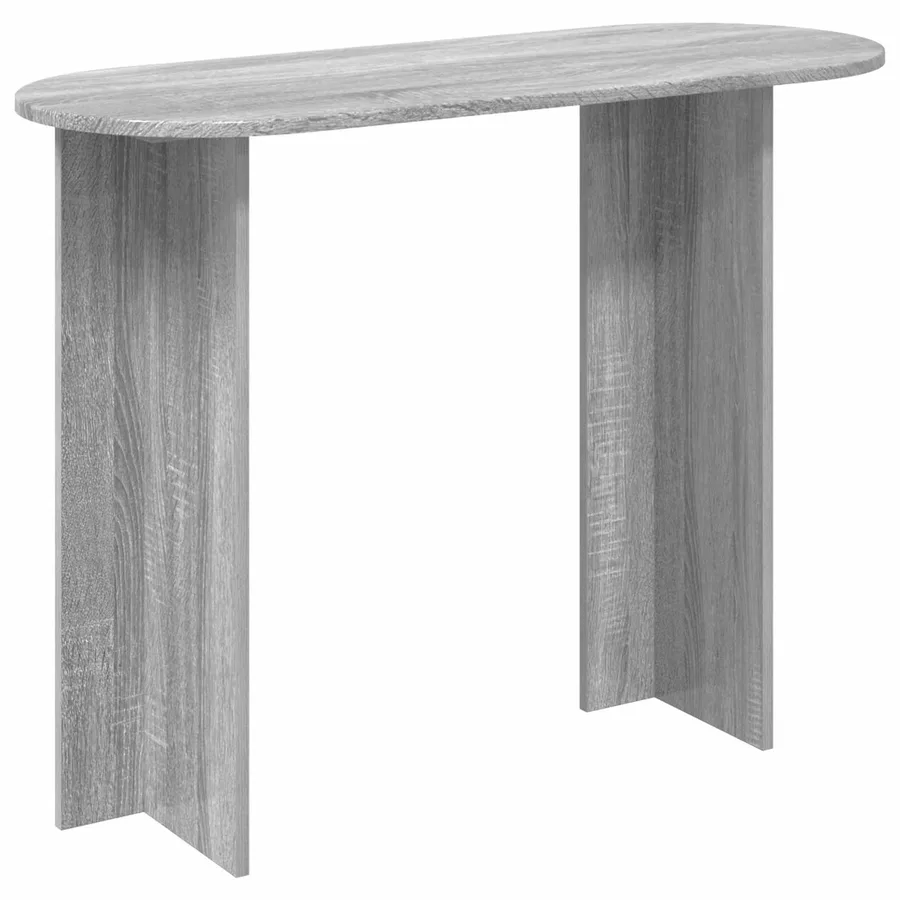 Table console Sonoma gris 100 x 39,5 x 75 cm Bois d'ingénierie - 2
