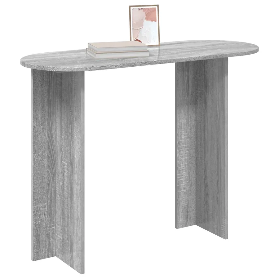 Table console Sonoma gris 100 x 39,5 x 75 cm Bois d'ingénierie - 3