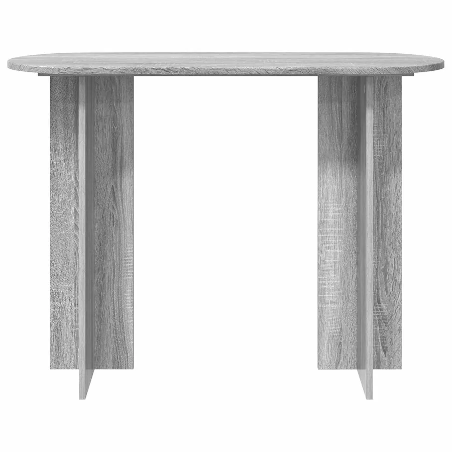 Table console Sonoma gris 100 x 39,5 x 75 cm Bois d'ingénierie - 5