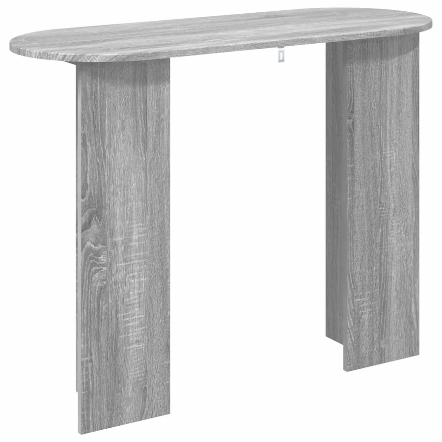 Table console Sonoma gris 100 x 39,5 x 75 cm Bois d'ingénierie - 7