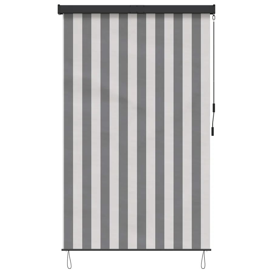 Store enrouleur Anthracite et blanc 100 x 250 cm - 4