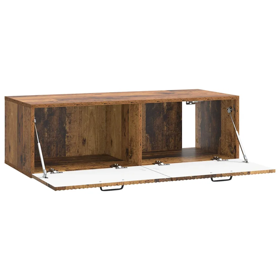 Meuble TV mural Bois ancien 98 x 41 x 30 cm Bois d'ingénierie - 5