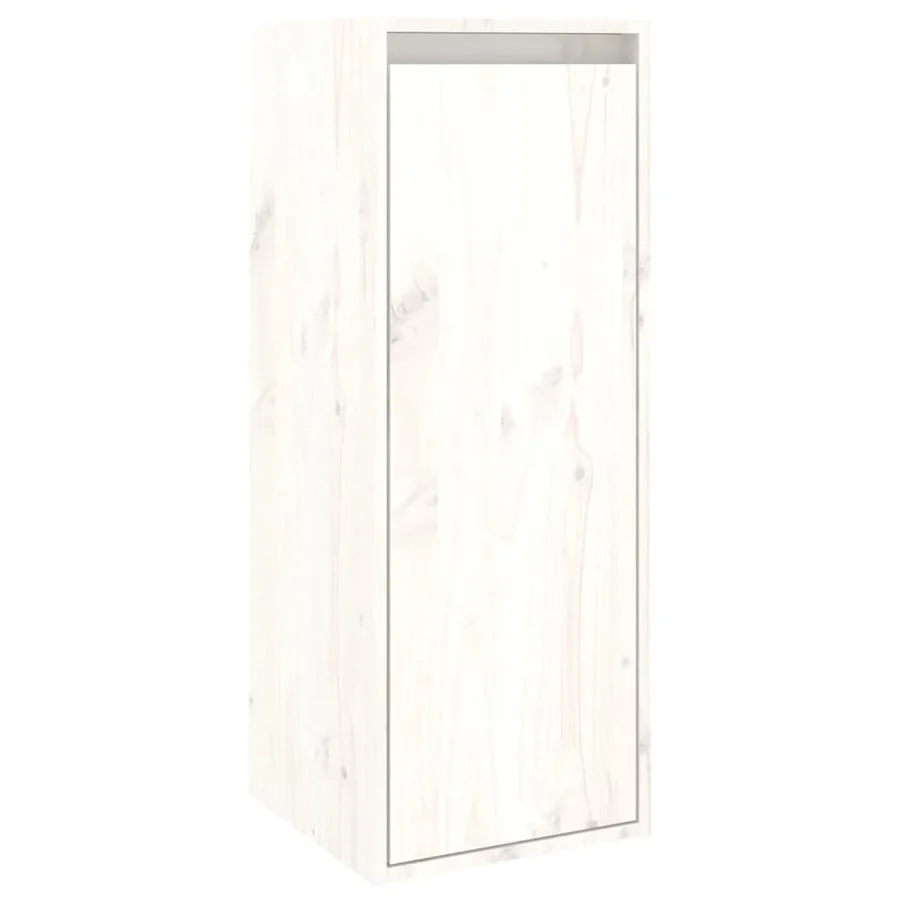 Meubles TV 5 pcs Blanc Bois massif de pin - 7