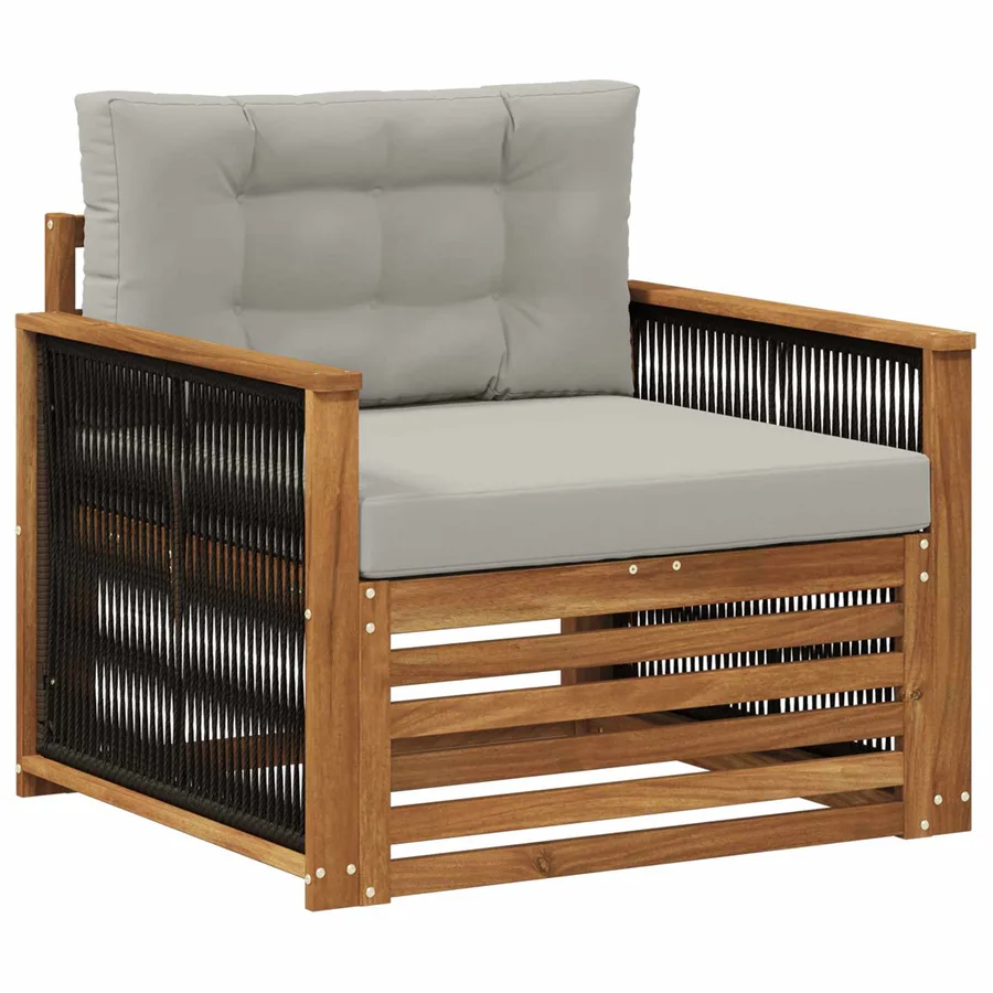 Sofa de milieu extérieur Naturel - 2