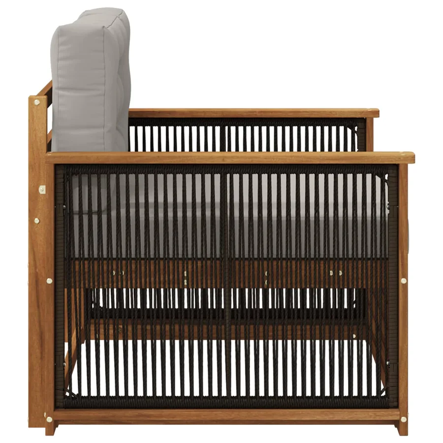Sofa de milieu extérieur Naturel - 4