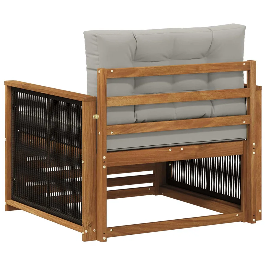 Sofa de milieu extérieur Naturel - 5