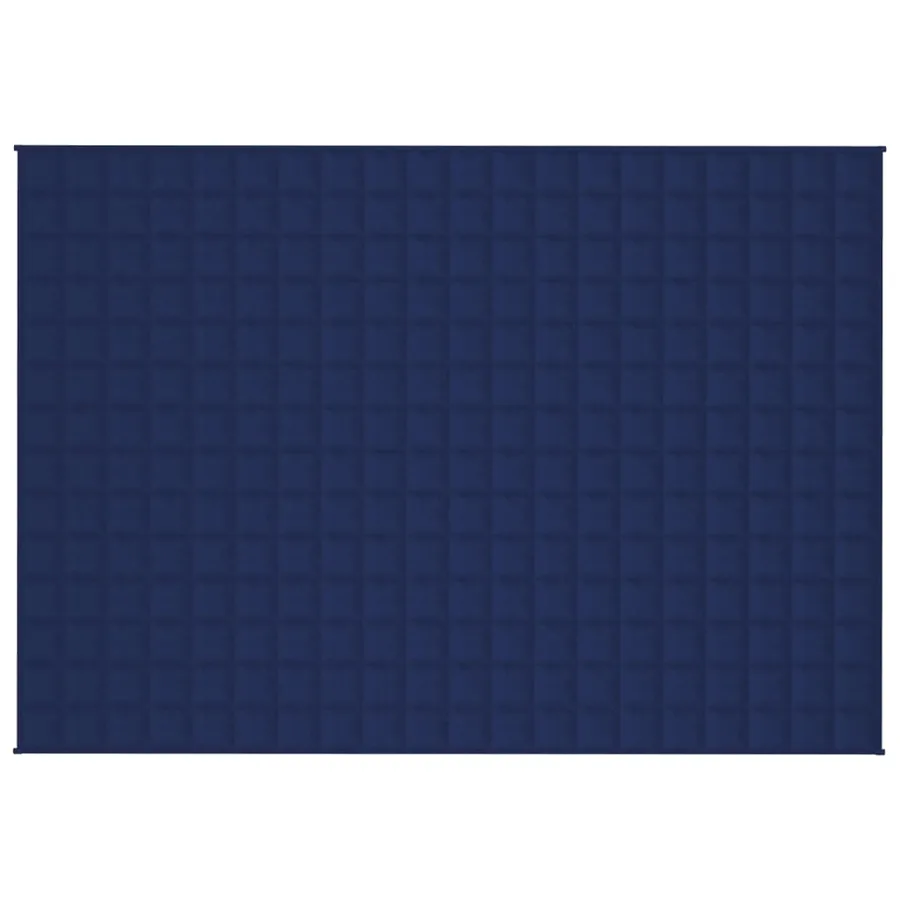 Couverture lestée Bleu 140x200 cm 6 kg Tissu - 3