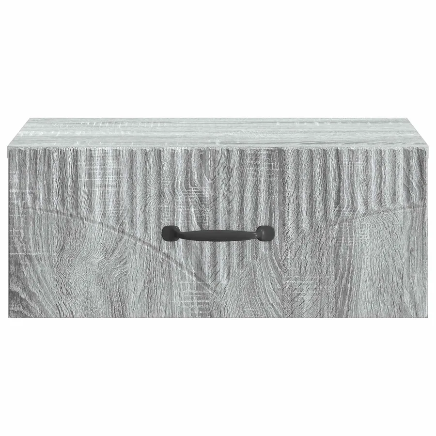 Cabinet de chevet mural 2 pcs Sonoma gris 49 x 34,5 x 20 cm - 7