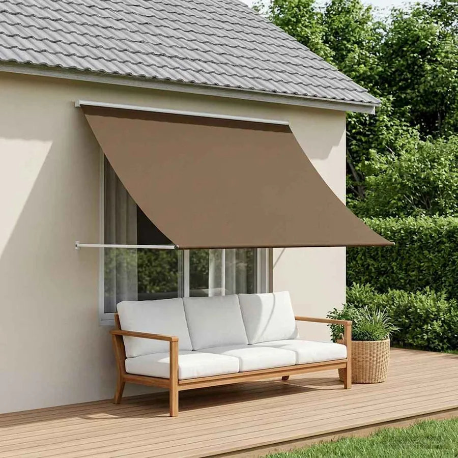Auvent Taupe 100 x 150 cm